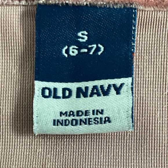 Old Navy Girl’s Pink Velvet Shirt - Picture 3 of 3